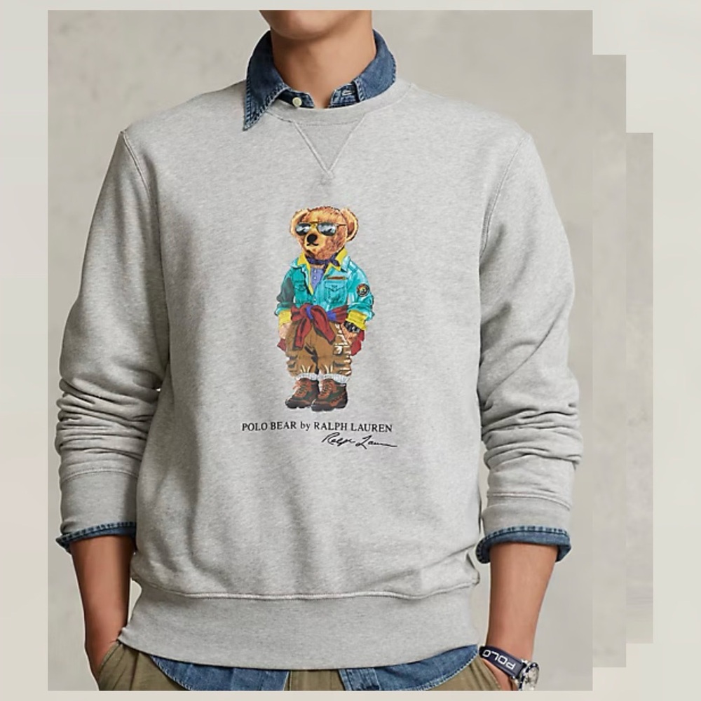 Ralph Lauren Polo Bear & Big Pony Fleece Sweatshirt
